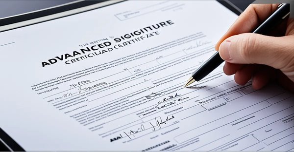 Tout savoir sur la signature électronique avancée et son certificat qualifié